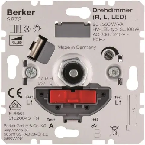 Outlet Hager 2873 Vriddimmerinsats